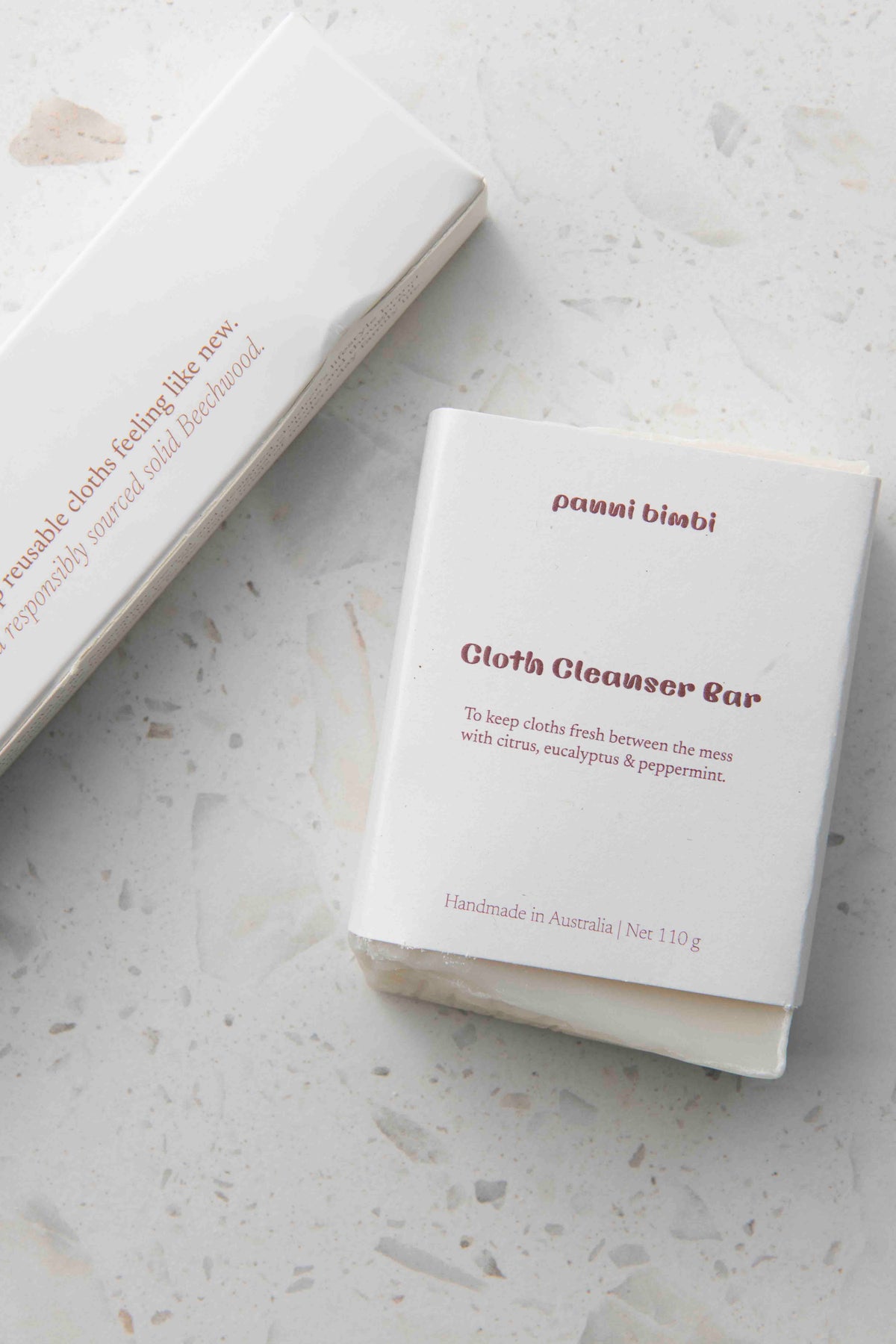 Care Duo - Cloth Cleanser Bar & Panni Brush (Imperfect)