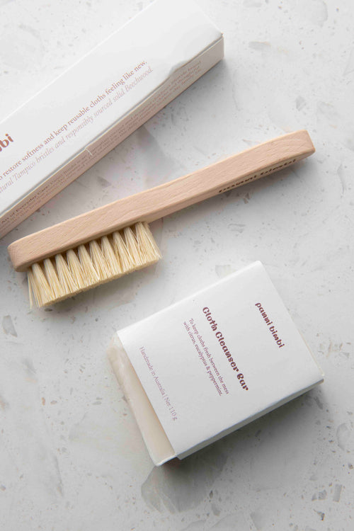 Care Duo - Cloth Cleanser Bar & Panni Brush (Imperfect)